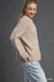 Umgee Cable Knit Cozy Sweater