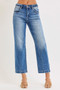 RISEN High Rise Crop Boyfriend Tapered Jeans