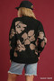 Umgee Floral Long Sleeve Sweater