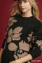 Umgee Floral Long Sleeve Sweater