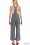 Zenana Washed Knot Strap Pockets Jumpsuit