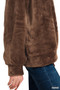 Zenana Faux Fur Half Zip Pocket Pullover