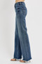 RISEN Full Size Tummy Control High Rise Long Straight Jeans Plus Size
