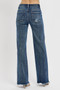RISEN Full Size Tummy Control High Rise Long Straight Jeans Plus Size