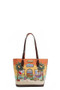 Nicole Lee USA Tropical Beach House Print Shopper Bag