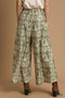 Umgee Bohemian Print Pants with Pockets