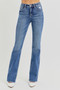 RISEN Full Size Tummy Control High Rise Straight Jeans Plus Size