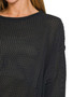 Zenana Textured Drop Shoulder Knit Top