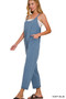 Zenana Spaghetti Strap Pocketed Jumpsuit