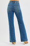 RISEN Full Size Tummy Control High Rise Bootcut Jeans with Double Button Waistband Plus Size