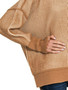Zenana Exposed Seam Two Tone Ribbed Sweater