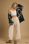 Umgee Drawstring Wide Leg Pants