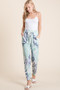 BiBi Tie Dye French Terry Casual Sweat Pants