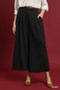 Umgee Elastic Waist Wide Leg Pants
