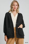 Umgee Button-Up Jacquard Cardigan