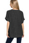 Zenana Short Sleeve Round Neck Sweater