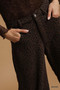 Umgee Leopard Print Wide Leg Pants