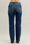 Judy Blue Full Size Seam Detail Straight Leg Jeans Plus Size