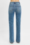 RISEN Full Size Distressed Detail Bootcut Jeans Plus Size