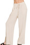 Zenana Linen Drawstring Pants