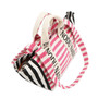 Nicole Lee USA Letter Striped Tote Bag