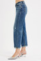 RISEN Full Size Low Rise Crop Boyfriend Jeans Plus Size