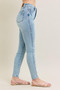 Judy Blue Full Size Mr Tummy Control Vintage Wash Skinny Jeans Plus Size