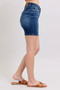 Judy Blue Full Size High Waist Bermudas Jeans W/ Back Flap Pockets Plus Size