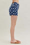 Judy Blue Full Size High Waist Americana Flag Fray Hem Shorts Plus Size