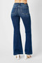 Judy Blue Full Size Hw Angled Side Seam Detail Flare Jeans Plus Size
