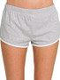 Zenana Elastic Waistband Dolphin Shorts