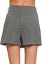 Zenana Wrap Front Skort