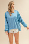 BiBi Oversized Pocket Front Sweatshirt