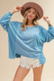 BiBi Oversized Pocket Front Sweatshirt