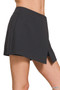 Zenana Wrap Front Skort