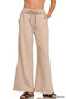 Zenana Fleece Exposed Seam Wide Leg Sweatpants