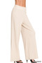 Zenana Viscose Ribbed Sweater Pants