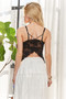 ADORA Rhinestone Accent Lace Bralette Top