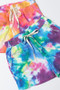 BiBi Tie Dye French Terry Casual Shorts