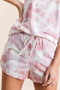BiBi Tie Dye Print Terry Shorts With Side Pockets