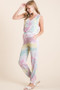 BiBi Tie Dye French Terry Casual Pants