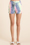 BiBi Tie Dye French Terry Top and Shorts Set