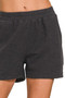 Zenana Cotton Slub Short Pants