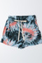 BiBi Tie Dye Print Casual Shorts