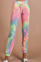 BiBi Tie Dye French Terry Casual Pants