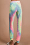 BiBi Tie Dye French Terry Casual Pants