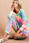 BiBi Tie Dye French Terry Casual Pants