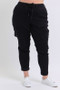 Judy Blue Full Size High Waist Cargo Cuffed Jogger Plus Size
