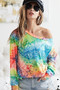 BiBi Tie Dye Soft Knit Jersey T-Shirt