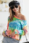 BiBi Tie Dye Soft Knit Jersey T-Shirt